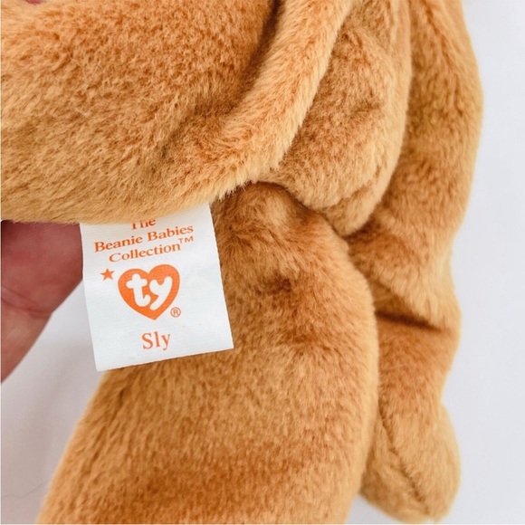 Ty Beanie Baby Sly the Fox PVC pellets - Picture 12 of 16